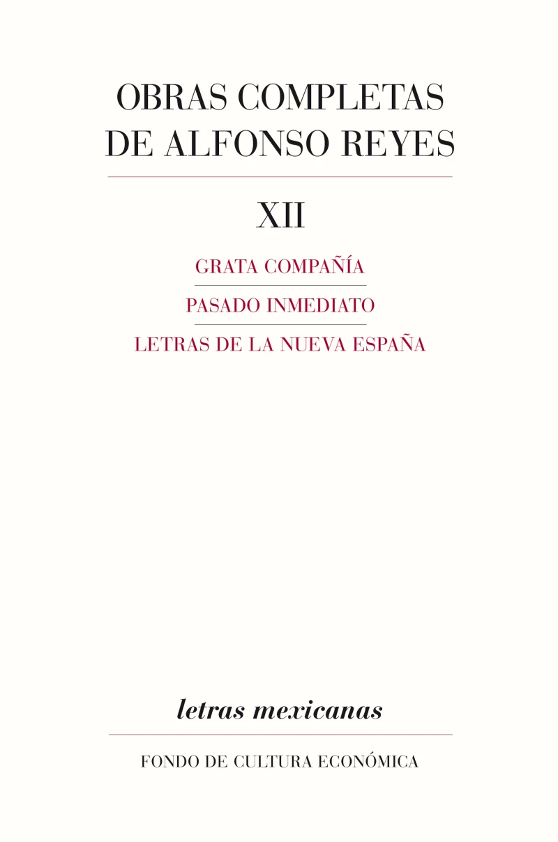Portada: Obras completas, XII