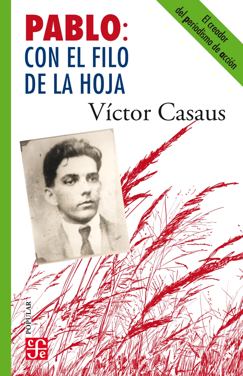 Portada: Pablo: con el filo de la hoja