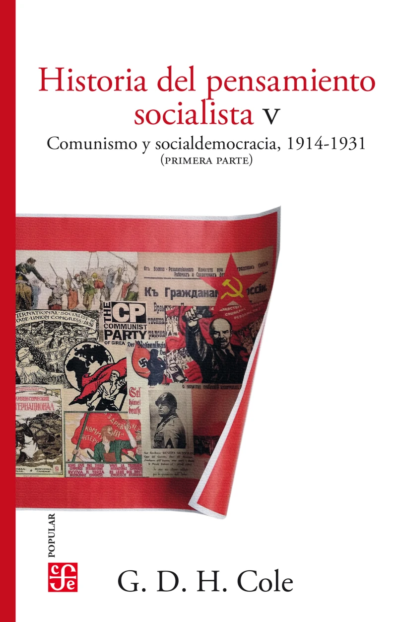 Portada: Historia del pensamiento socialista, V