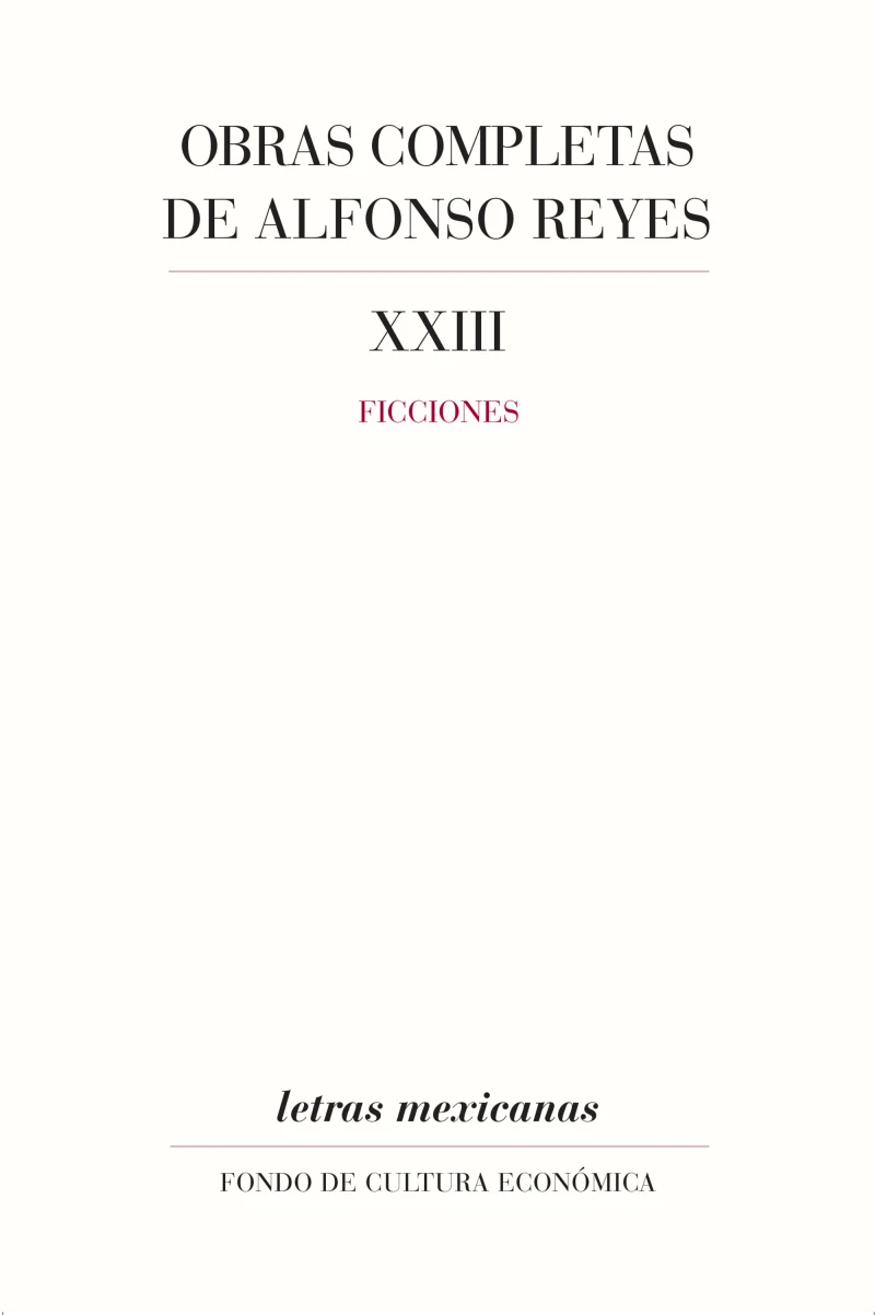 Portada: Obras completas, XXIII