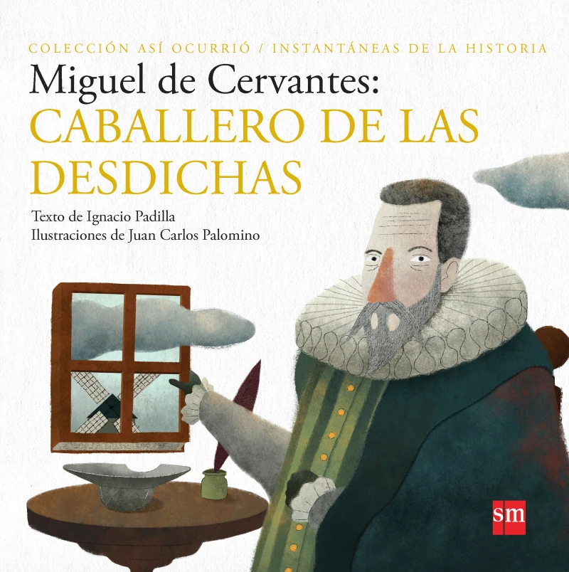 Portada: Miguel de Cervantes