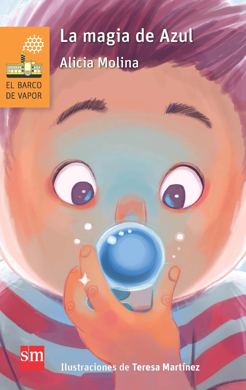 Portada: La magia de Azul