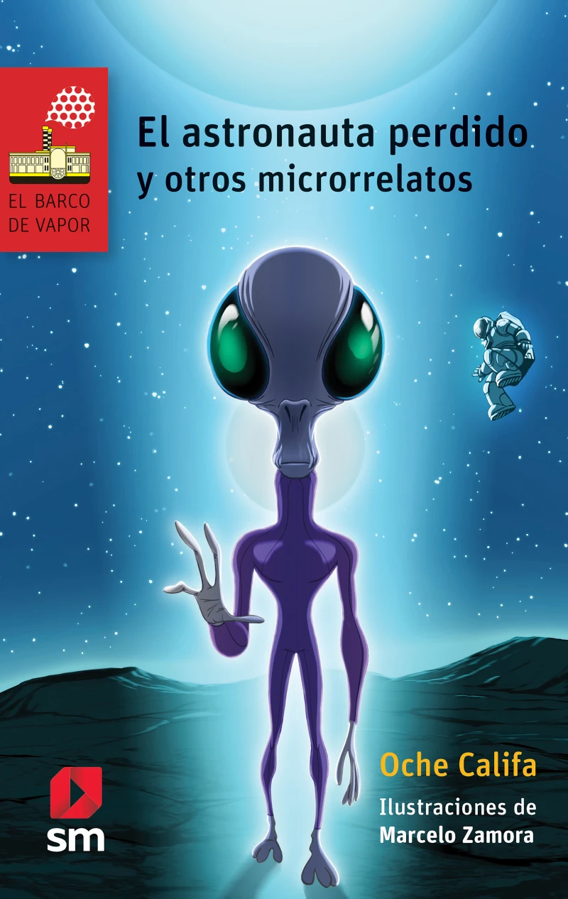 Portada: El astronauta perdido y otros microrrelatos