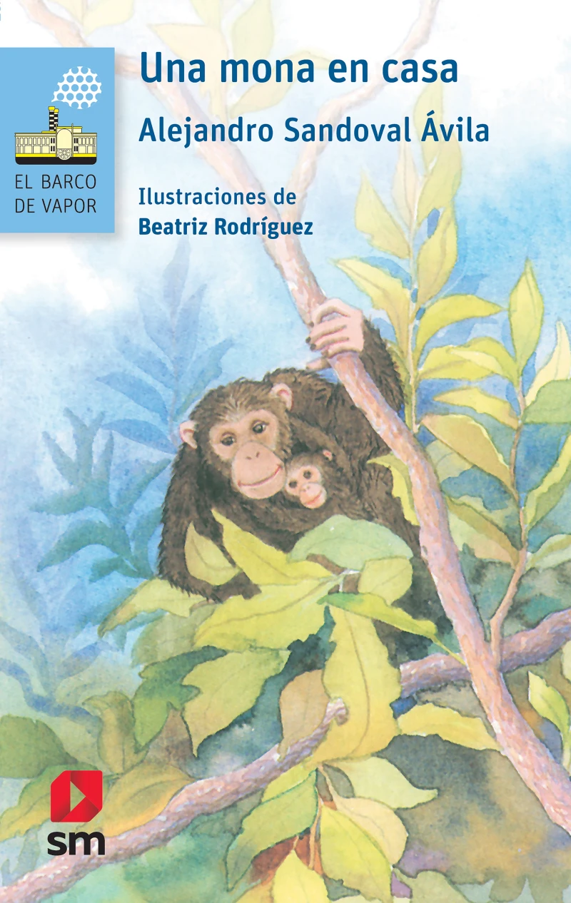 Portada: Una mona en casa