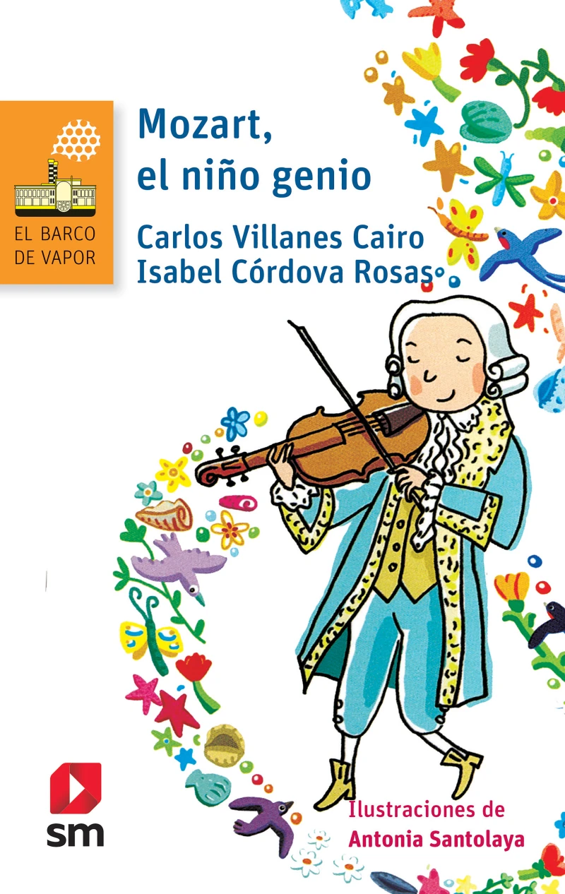Portada: Mozart, el niño genio