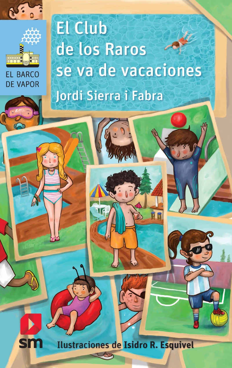 Portada: El Club de los Raros se va de vacaciones
