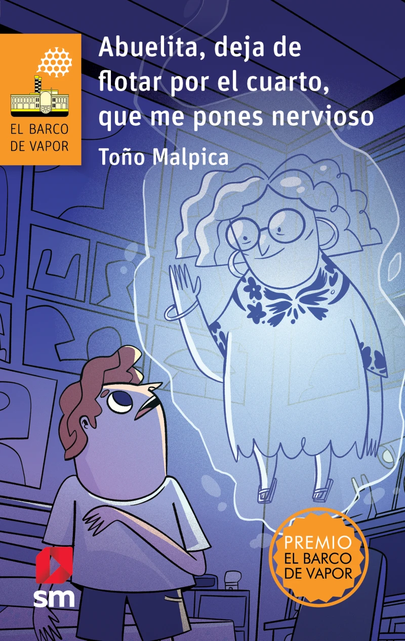 Portada: Abuelita, deja de flotar por el cuarto que me pones nervioso