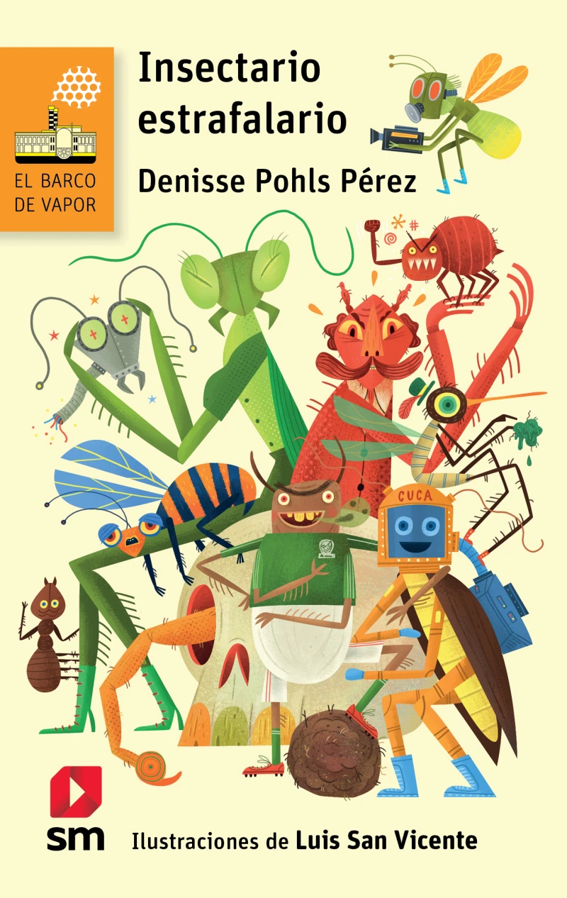 Portada: Insectario estrafalario