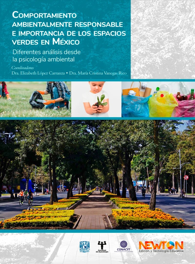 Portada: Comportamiento ambientalmente responsable e importancia de los espacios verdes en México. Diferentes