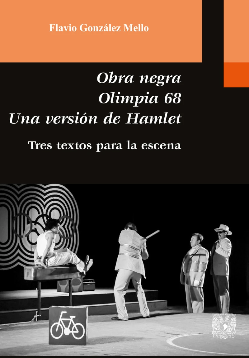 Portada: Obra negra. Olimpia 68. Una versión de Hamlet. Tres textos para la escena
