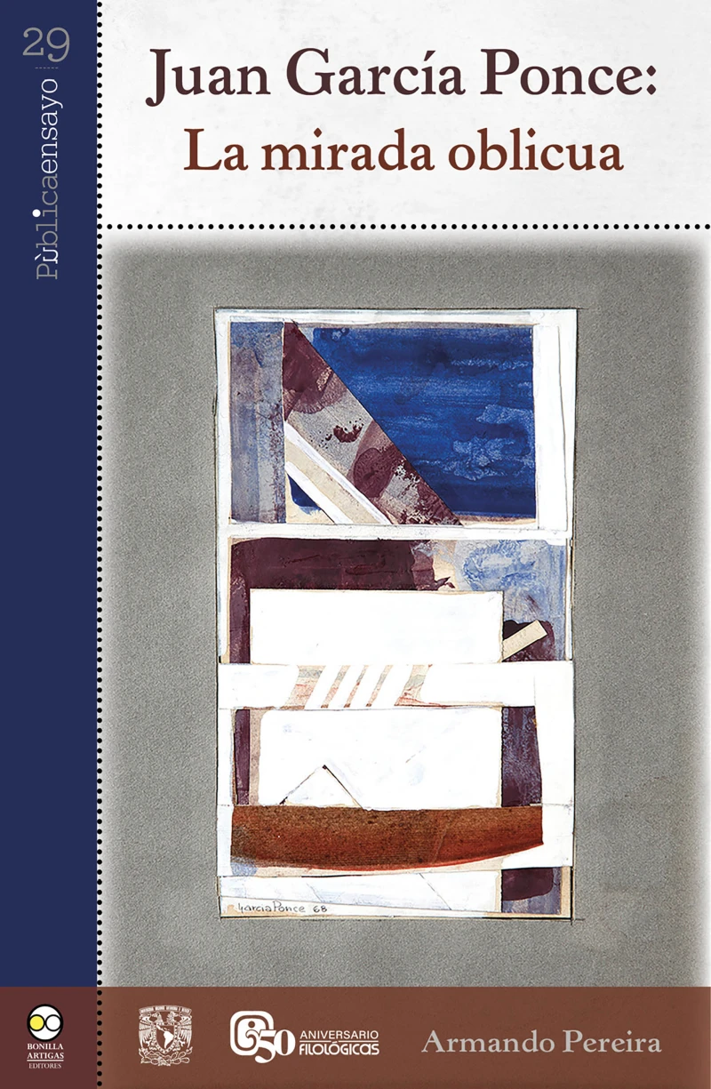Portada: Juan García Ponce: la mirada oblicua