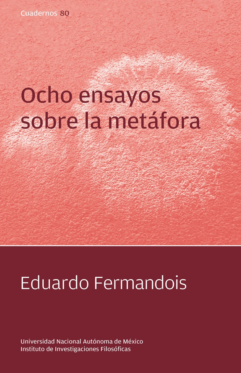 Portada: Ocho ensayos sobre la metáfora