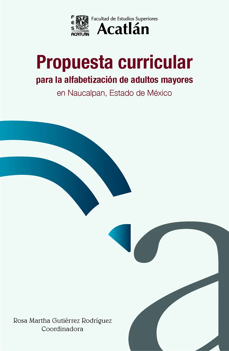 Portada: Propuesta curricular para la alfabetización de adultos mayores en Naucalpan, Estado de México