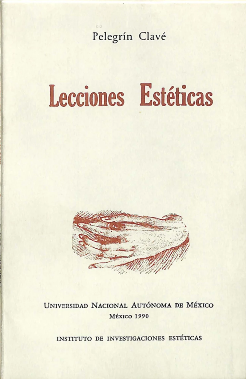 Portada: Lecciones estéticas