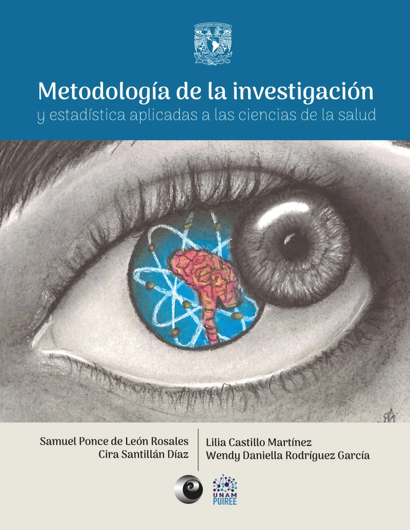 Portada: Metodología de la investigación y estadística aplicadas a las ciencias de la salud