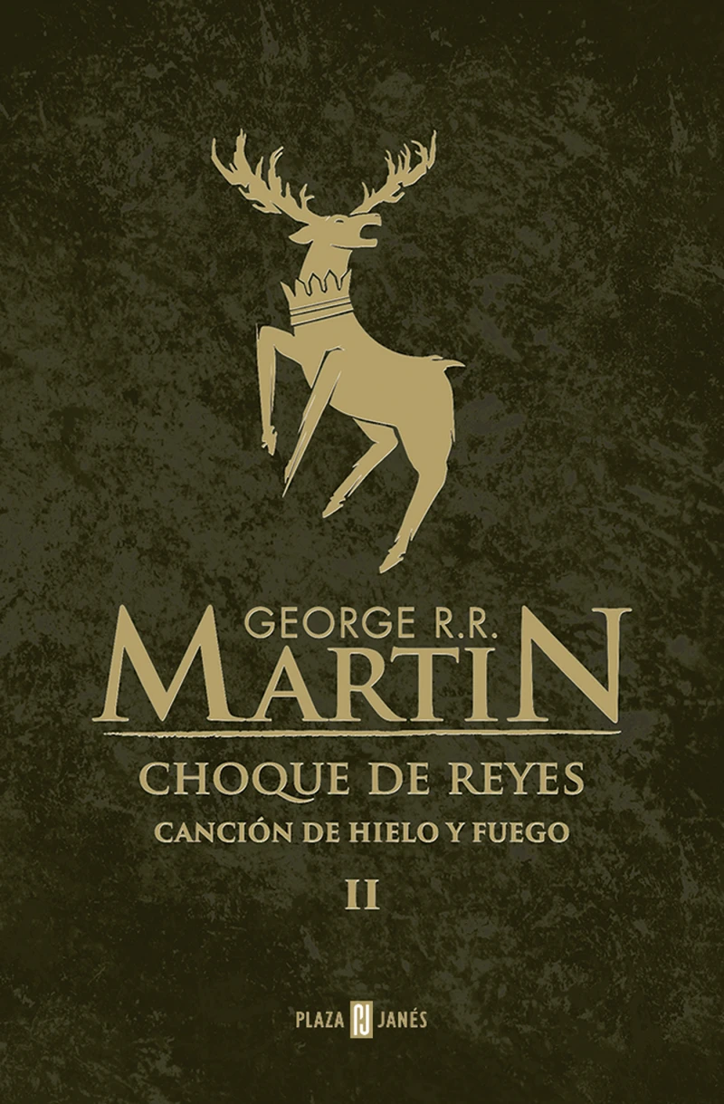 Portada: Choque de reyes (Canción de Hielo y Fuego 2)