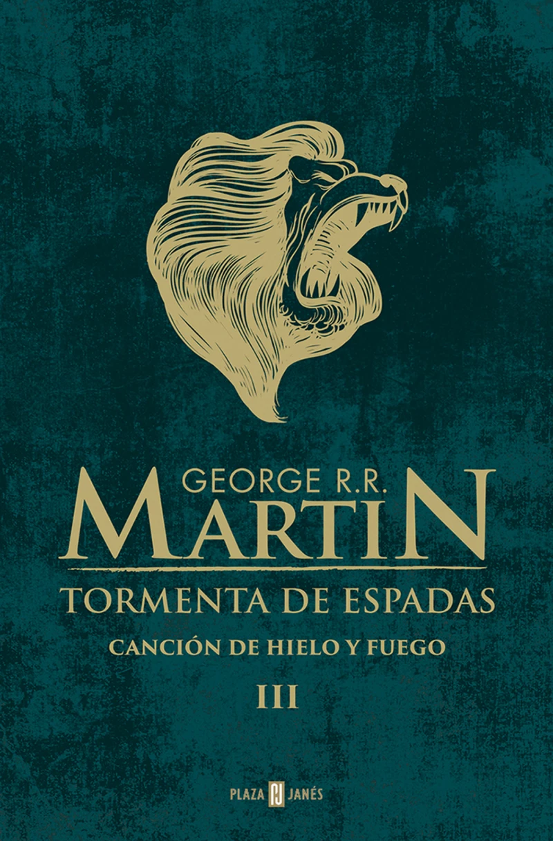Portada: Tormenta de espadas (Canción de Hielo y Fuego 3)