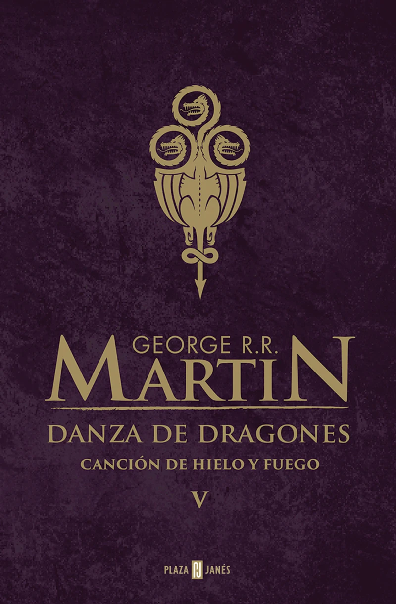 Portada: Danza de dragones (Canción de Hielo y Fuego 5)