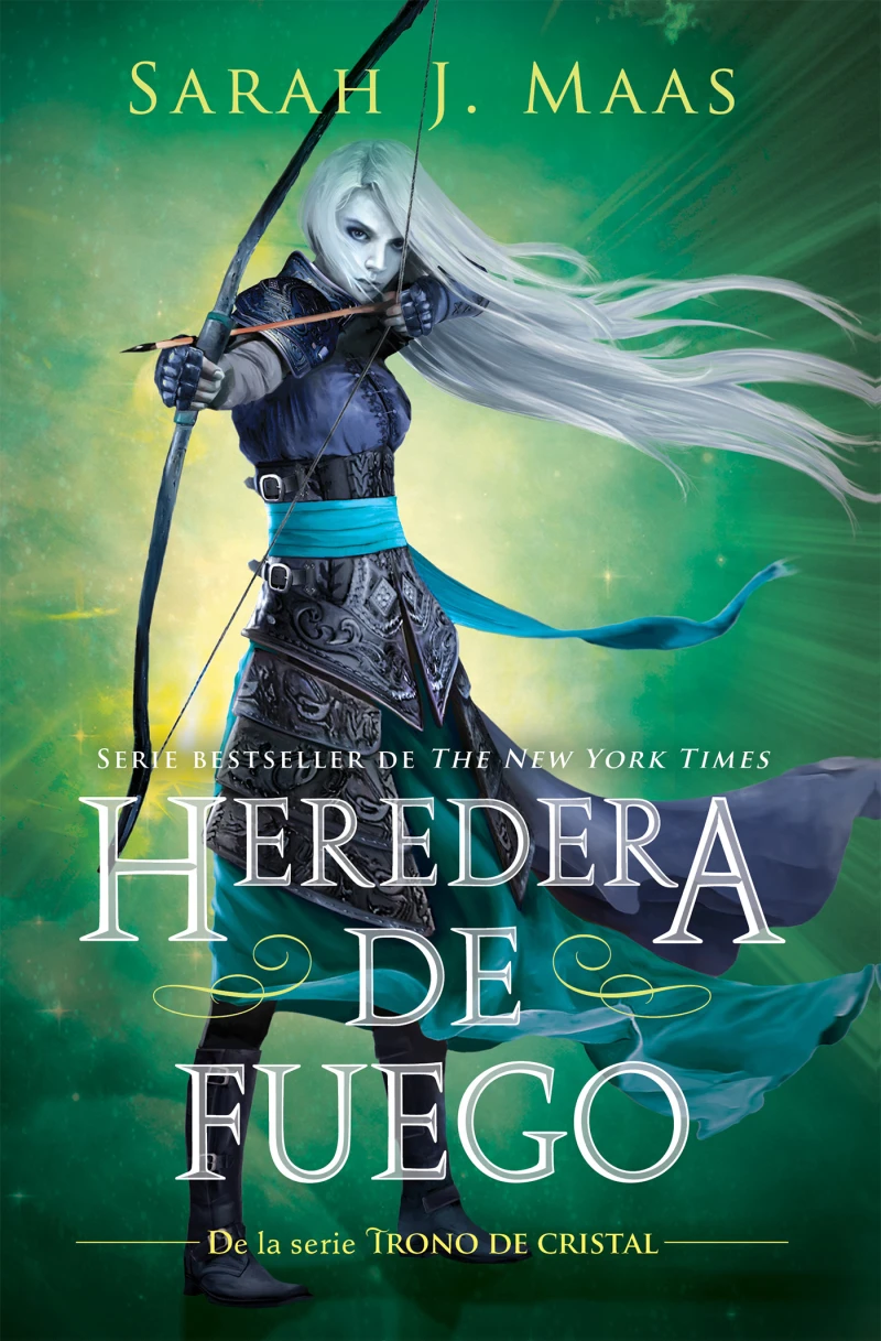 Portada: Heredera de fuego (Trono de Cristal 3)