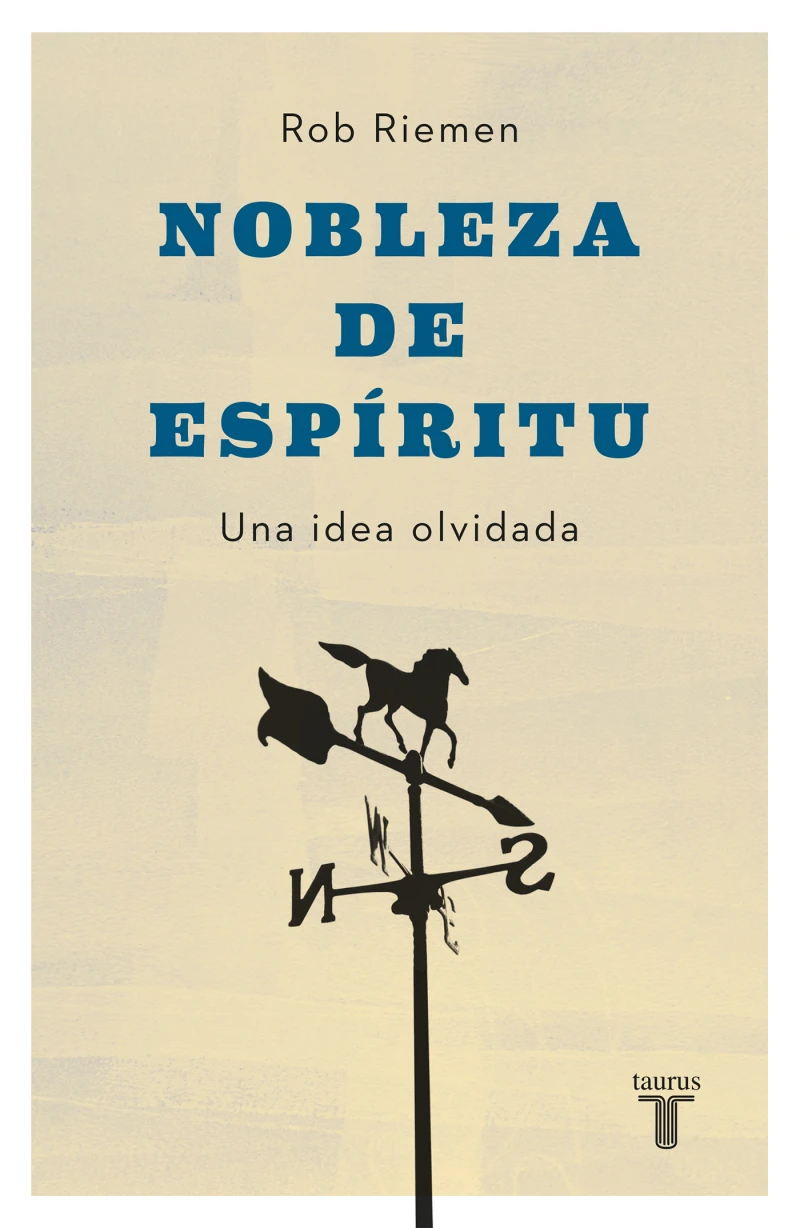 Portada: Nobleza de espíritu