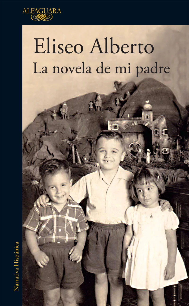 Portada: La novela de mi padre