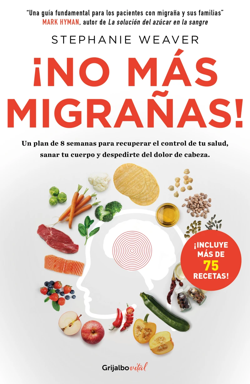 Portada: ¡No más migrañas! (Colección Vital)
