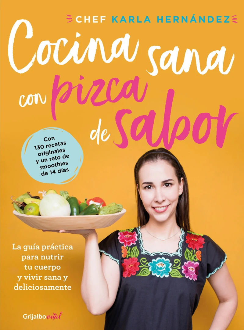 Portada: Cocina sana con pizca de sabor