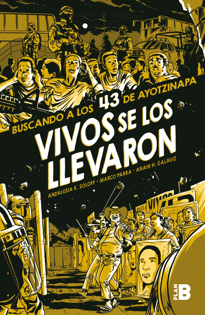 Portada: Vivos se los llevaron (Novela gráfica)
