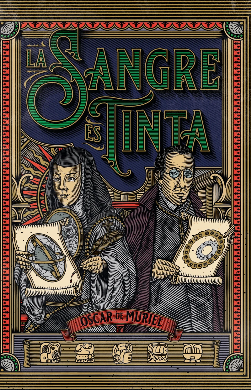Portada: Muerte en San Jerónimo 2 - La sangre es tinta