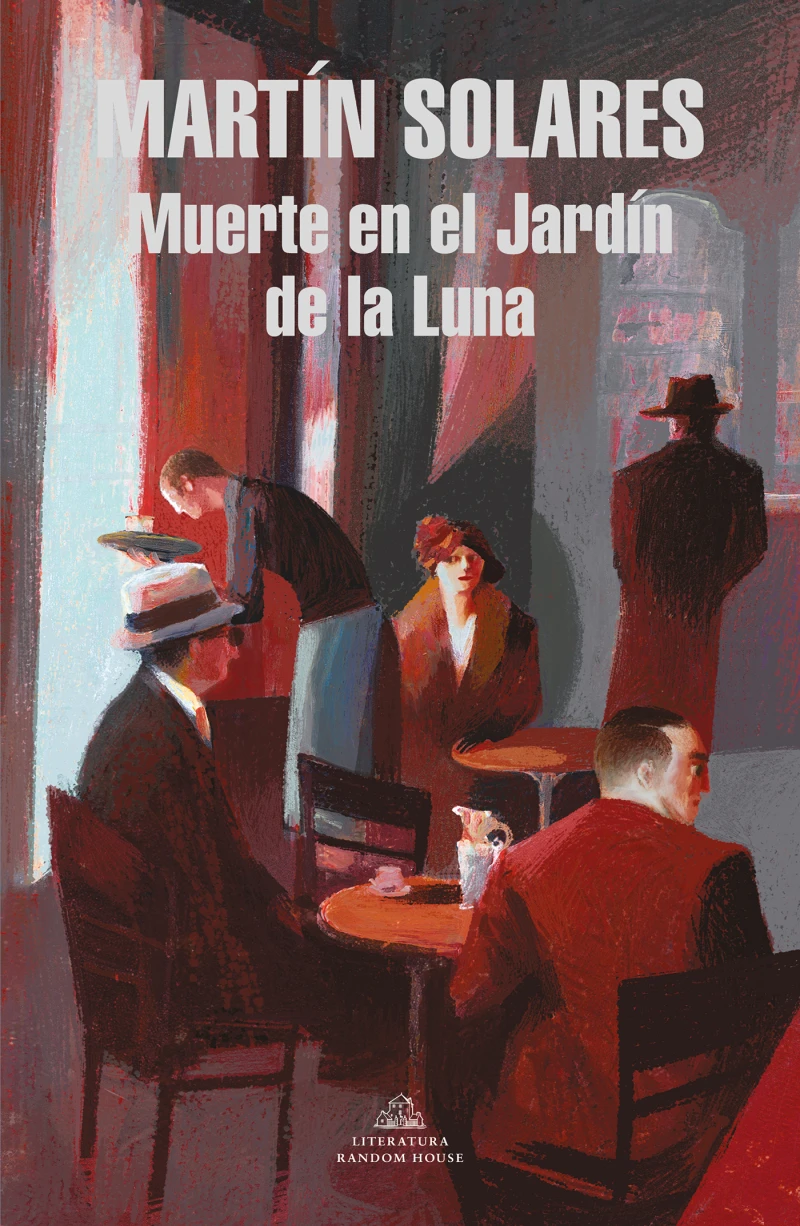 Portada: Muerte en el jardín de la luna