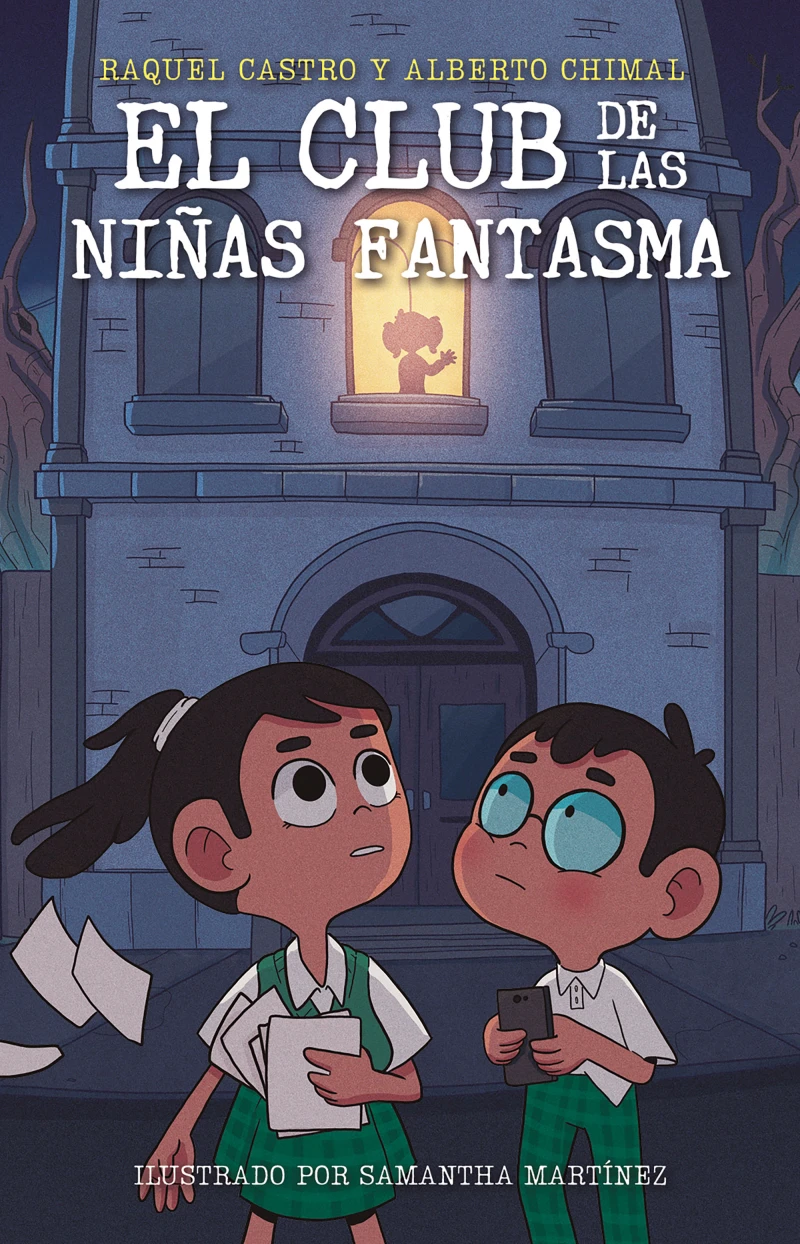 Portada: El club de la niñas fantasma