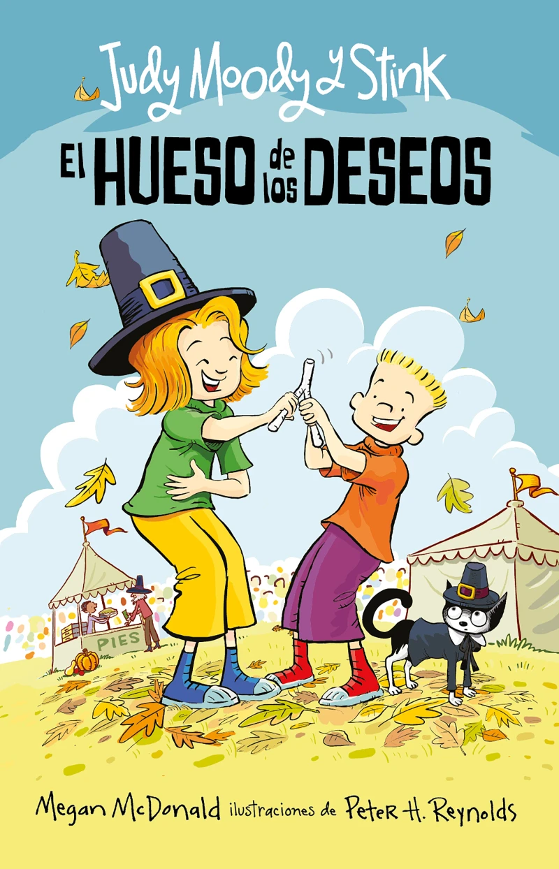 Portada: Judy Moody y stink: El hueso de los deseos (Judy Moody & Stink)