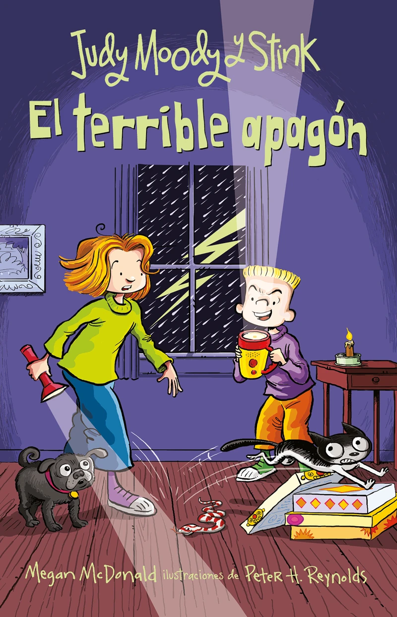 Portada: Judy Moody y Stink: El terrible apagón