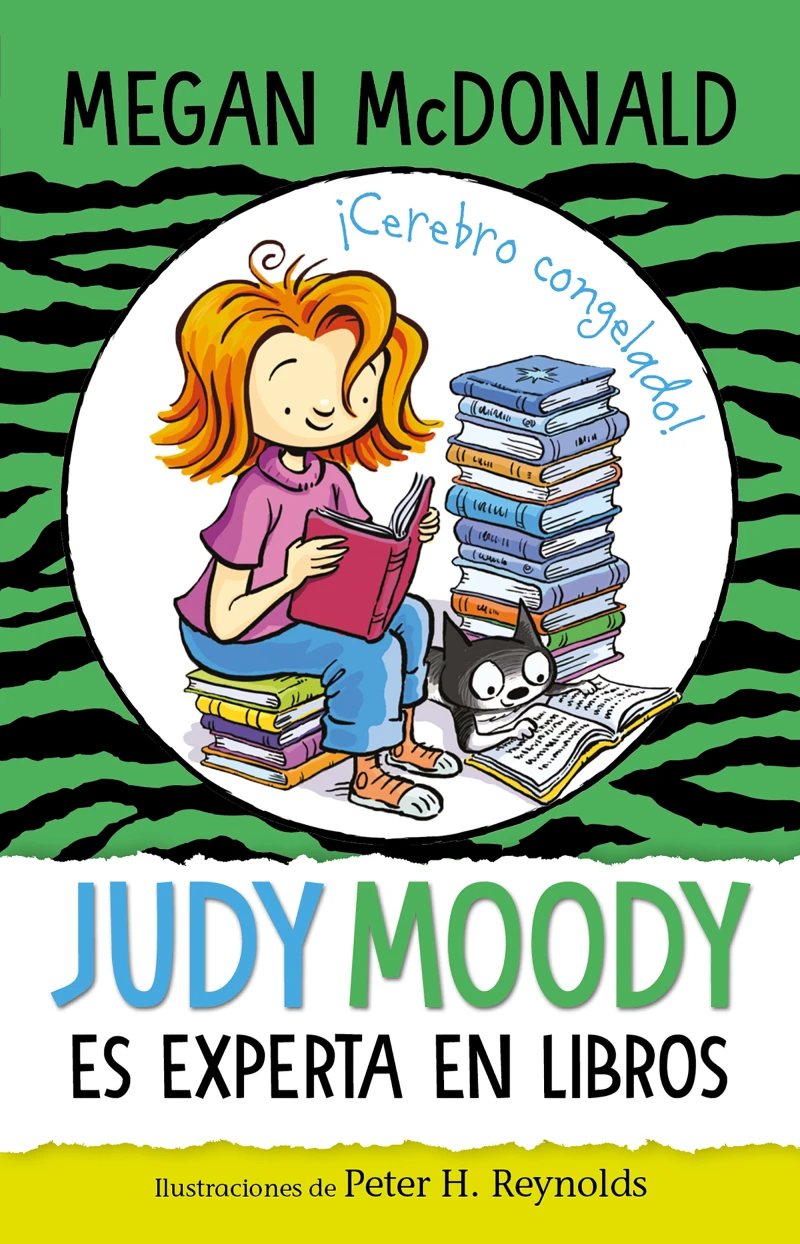 Portada: Judy Moody es experta en libros