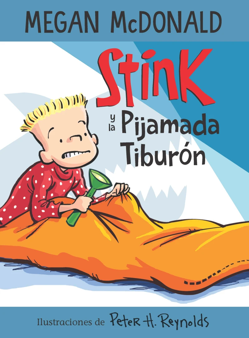 Portada: Stink 9 - Stink y la pijamada tiburón