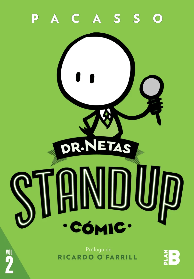 Portada: Dr. Netas. Stand Up (Cómic) 2