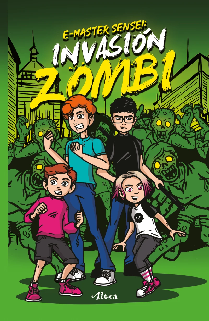 Portada: E-Master Sensei: Invasión zombi
