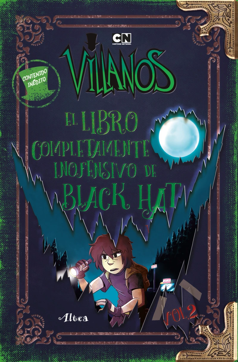 Portada: Villanos - Libro completamente inofensivo de Black Hat Vol. 2