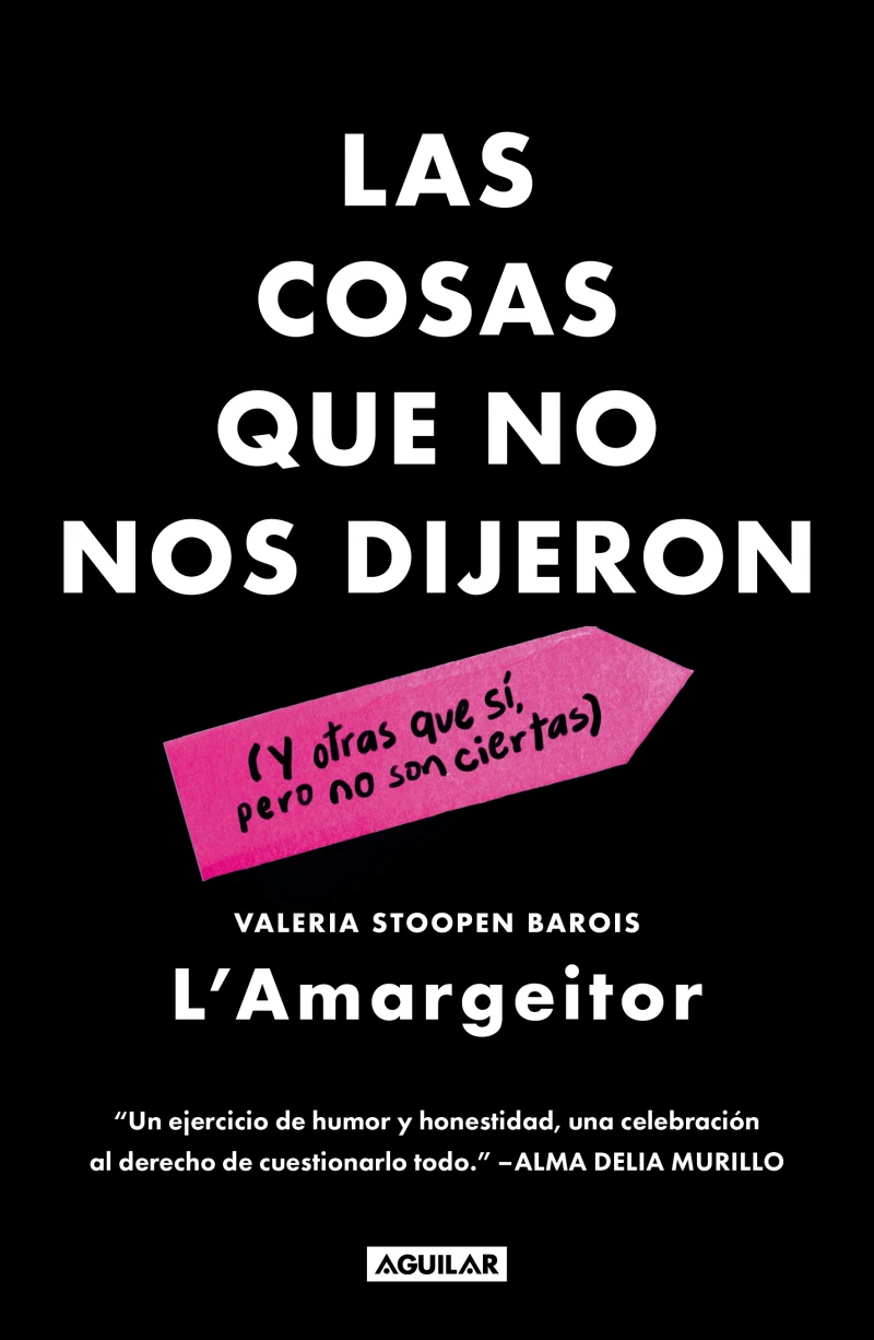 Portada: Las cosas que no nos dijeron