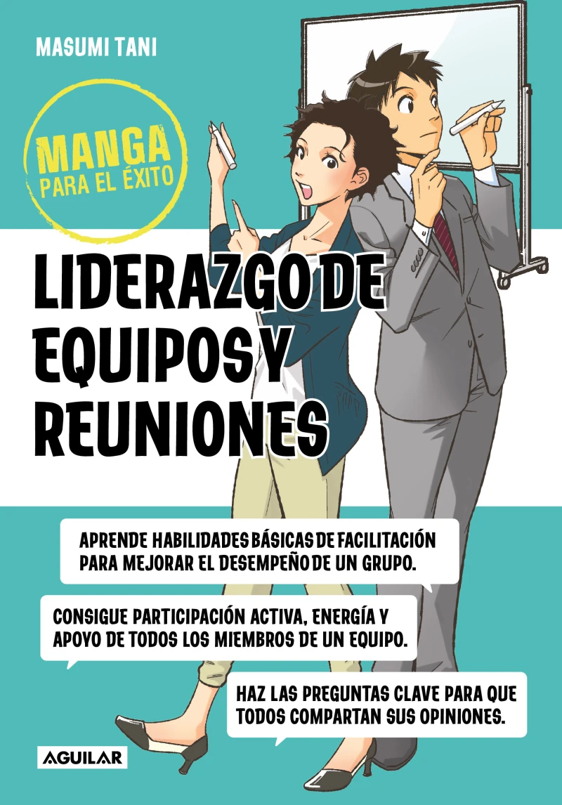 Portada: Manga para el éxito 2 - Liderazgo de equipos y reuniones