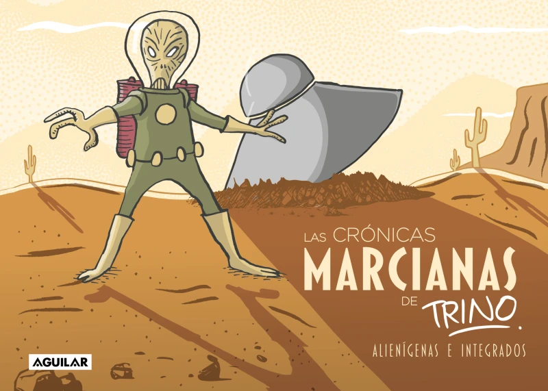 Portada: Las cronicas marcianas de Trino