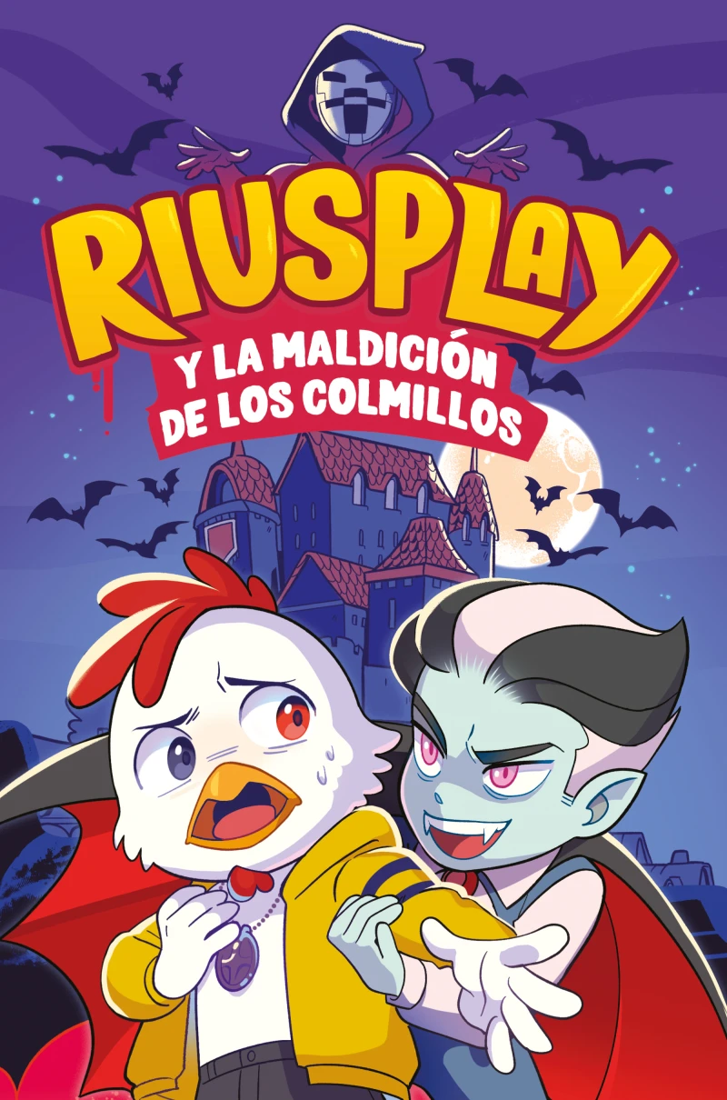 Portada: Riusplay y la maldición de los colmillos (Riusplay 2)