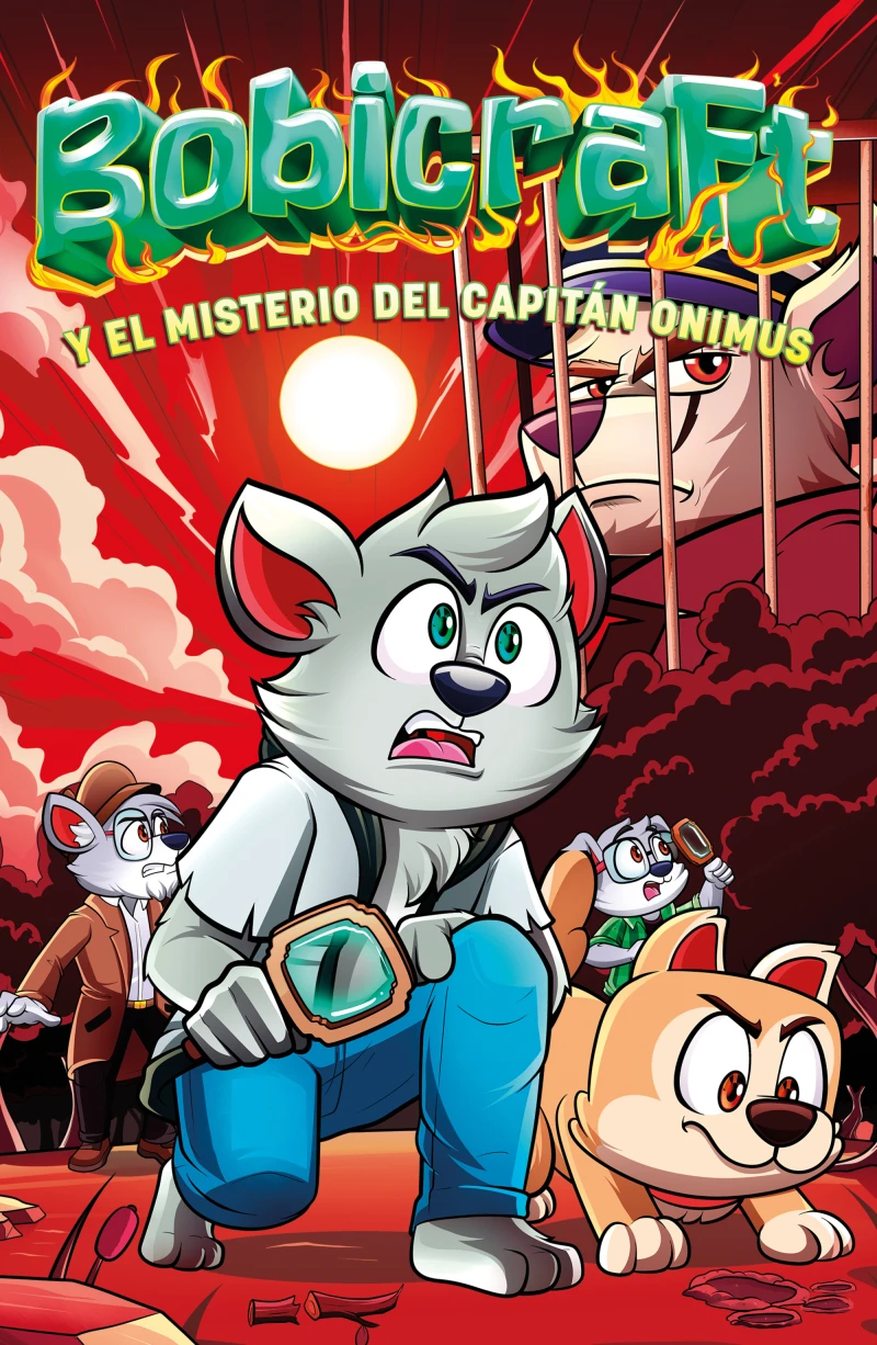 Portada: Bobicraft 4 - Bobicraft y el misterio del Capitán Onimus
