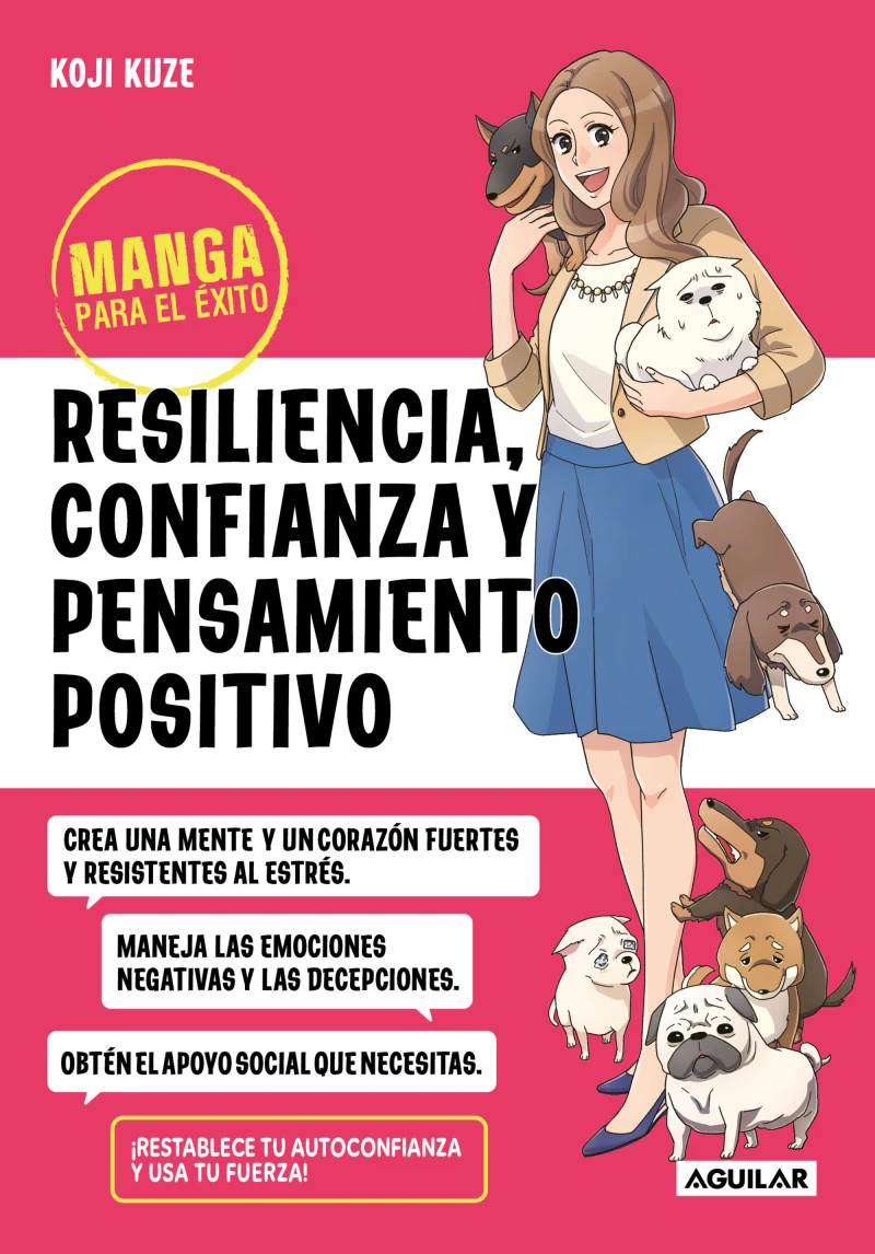 Portada: Manga para el éxito 6 - Resiliencia, confianza y pensamiento positivo