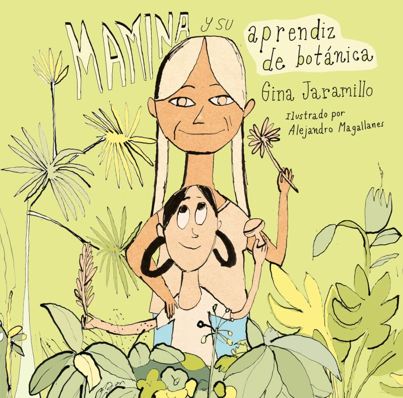 Portada: Mamina y su aprendiz de botánica
