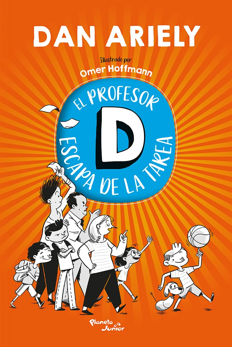 Portada: El profesor D escapa de la tarea