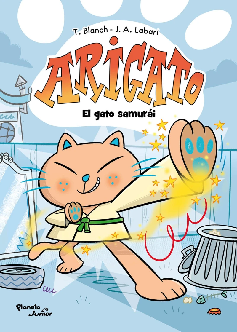 Portada: Arigato 1. El gato samurái (Edición mexicana)