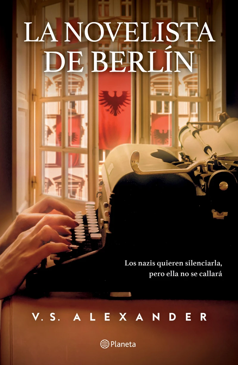 Portada: La novelista de Berlín