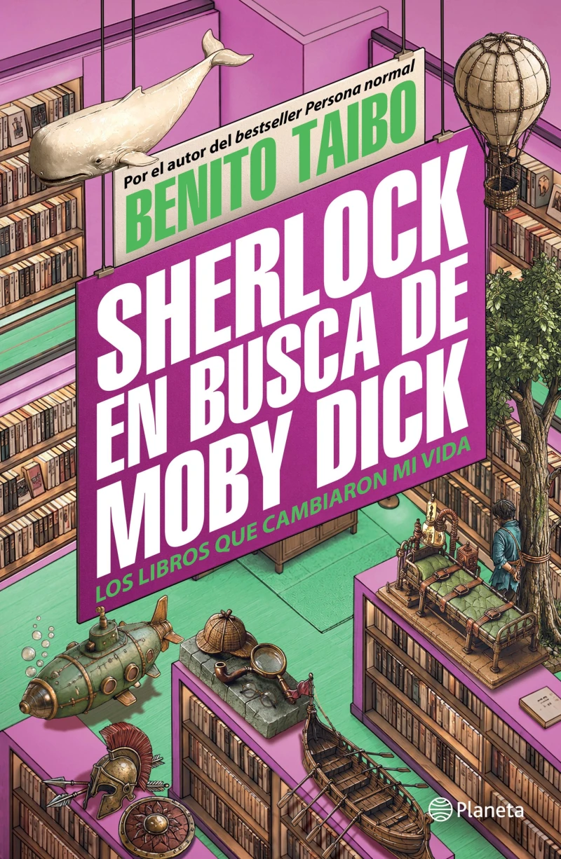 Portada: Sherlock en busca de Moby Dick