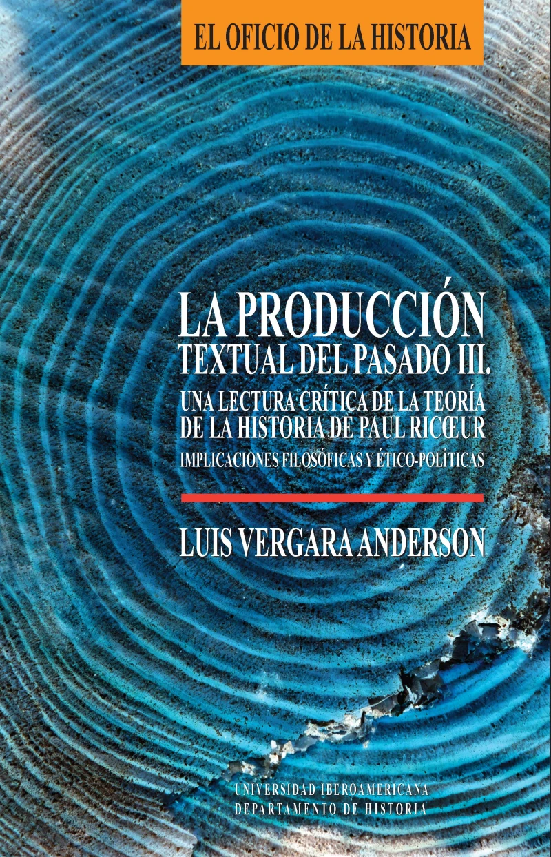 Portada: La producción textual del pasado III